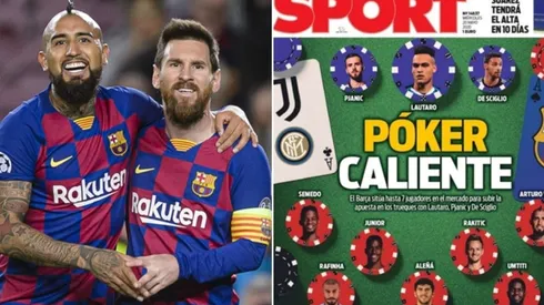 Vidal podría estar viviendo sus últimos días como jugador del Barcelona.