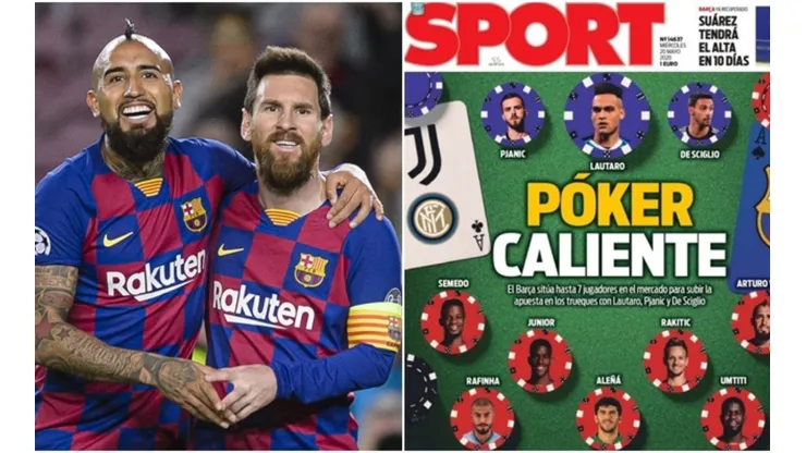 Vidal podría estar viviendo sus últimos días como jugador del Barcelona.