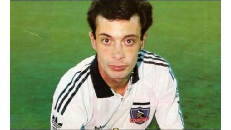 Marcelo Fracchia con la camiseta de Colo Colo