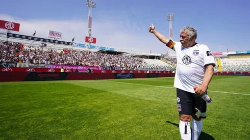 Caszely en el Estadio Monumental