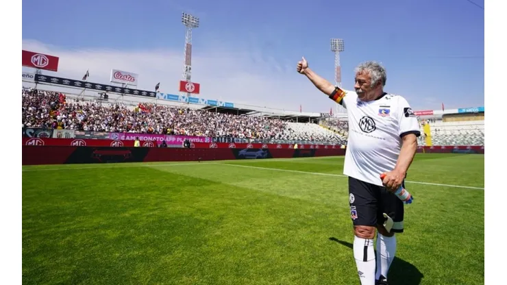 Caszely en el Estadio Monumental