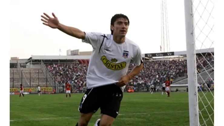 Mancilla anotó 12 goles en Colo Colo.