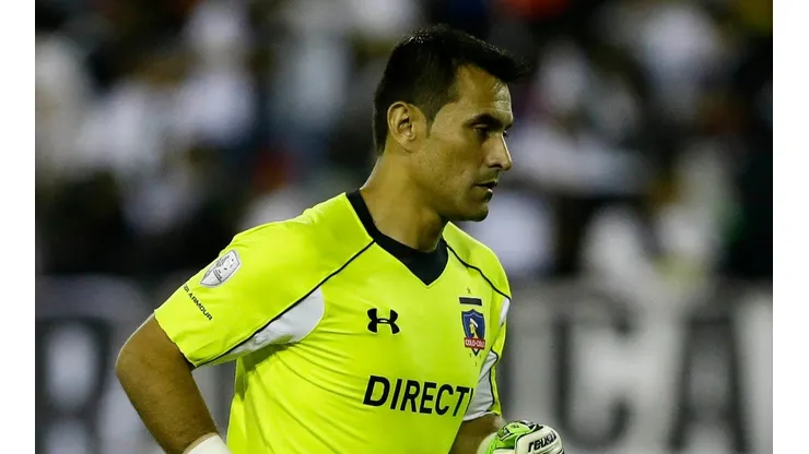 Villar durante el 2016 en Colo Colo.