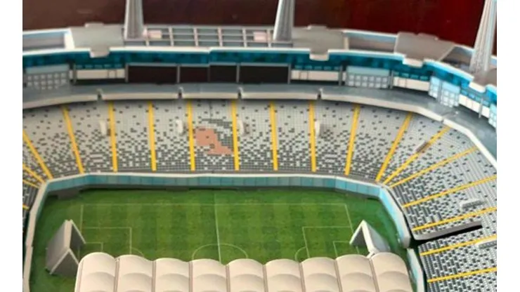 El puzzle 3D del Estadio Monumental