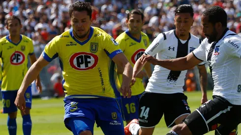 Waldo Pondo en Universidad de Concepción durante 2015 ante Colo Colo.