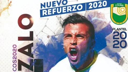 Deportes Colina anuncia acuerdo con Gonzalo Fierro
