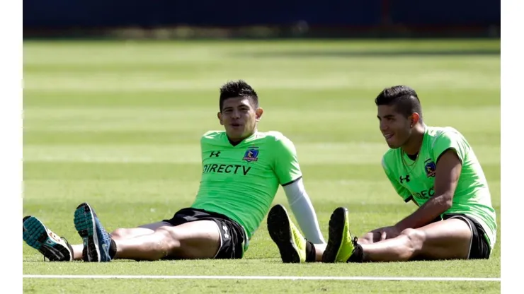 Flores y Pavez juntos en Colo Colo