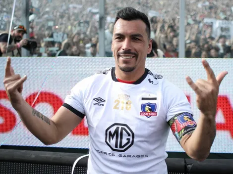 Paredes y amor incondicional por Colo Colo: "Estaba en el estadio en la final de la Sudamericana