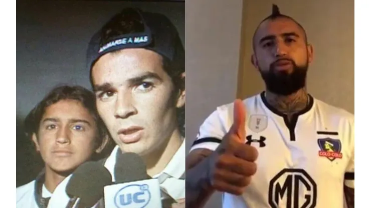 Sebastián González se refiere a su foto con Arturo Vidal cadete