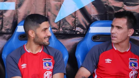 Mouche y Blandi juntos en Colo Colo