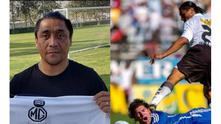 Rodrigo Meléndez recuerda la foto del pisotón a Marcelo Salas