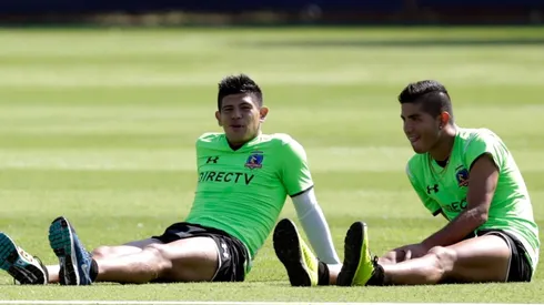 Pavez y Flores juntos en Colo Colo