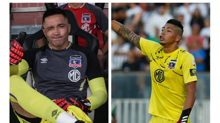 Pinto y Cortés pelean el puesto en Colo Colo