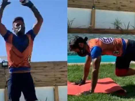 Marcos Bolados despierta su ki oculto y entrena con ropa de Gokú