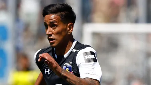 Andrés Vilches cuando estaba en Colo Colo