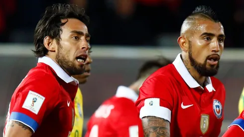 Vidal no se salvó de las bromas de Valdivia