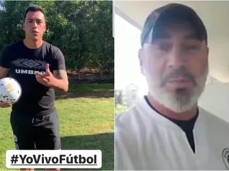 Paredes y Barti desafían a los hinchas a que muestren cómo viven el fútbol en casa