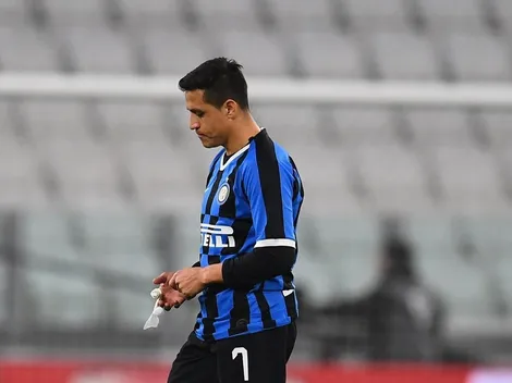En Italia anticipan la salida de Alexis Sánchez del Inter