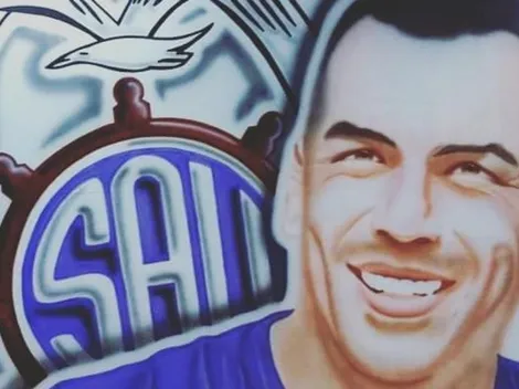 SAU rinde homenaje a Paredes con este bello lienzo