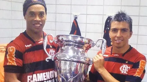 Gonzalo Fierro recuerda tremanda foto en Flamengo