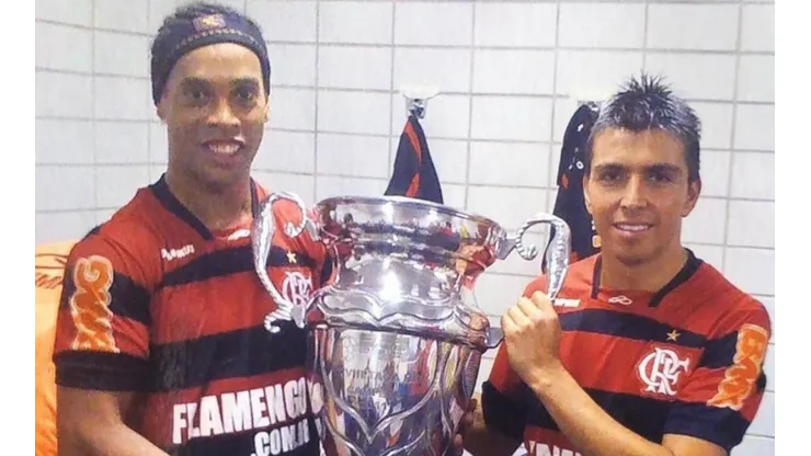 Gonzalo Fierro recuerda tremanda foto en Flamengo