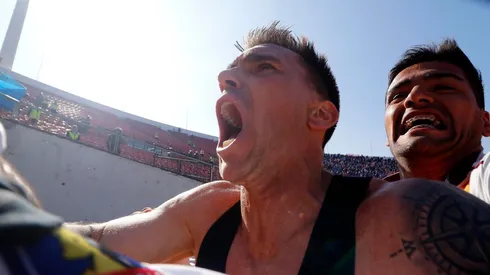 Pablo Mouche se refiere a su identificación con el colocolino