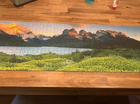 El meticuloso pasatiempo de Darío Melo y su novia en cuarentena