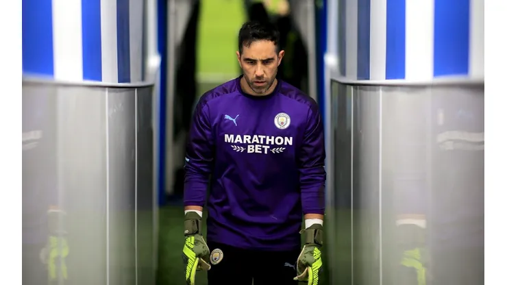 Claudio Bravo en Manchester City
