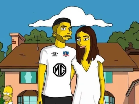 Nicolás Blandi muestra su versión en Los Simpson