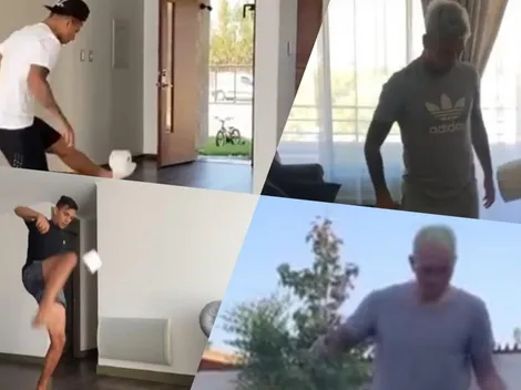 Video | #10ToquesChallenge se toma la cuarentena de los jugadores de Colo Colo