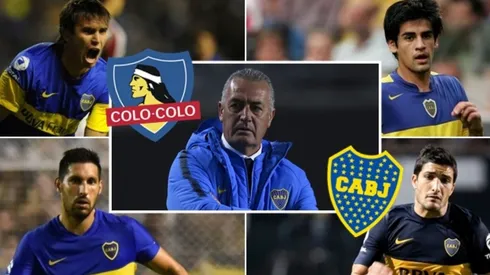 Serán cuatro los ex xeneizes que dirigirá Alfaro en Colo Colo.