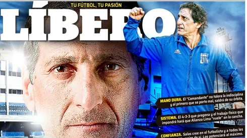 Líbero dedica su portada a Mario Salas