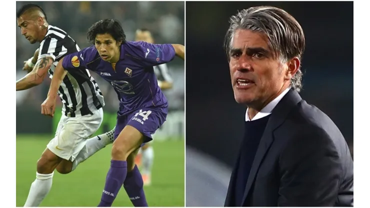 El uruguayo enfrentó a Matías cuando el volante jugaba en la Fiorentina de Italia.