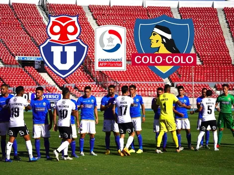Colo Colo y la U jugarán en el Nacional a puertas cerradas por el Coronavirus