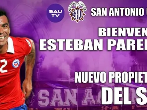 ¡Locura! Esteban Paredes compra a San Antonio Unido de Segunda División
