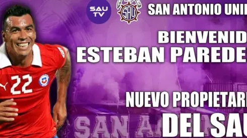 Esteban Paredes nuevo dueño del SAU