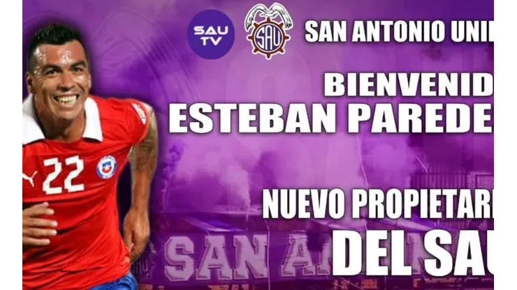 Esteban Paredes nuevo dueño del SAU