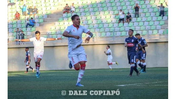 Zederick Vega vuelve a anotar en Copiapó