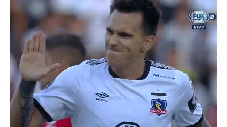Pablo Mouche adelanta a Colo Colo ante Paranaense