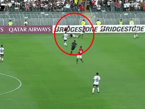 Óscar Opazo dejó la vida en la cancha y trancó con la cabeza por Libertadores