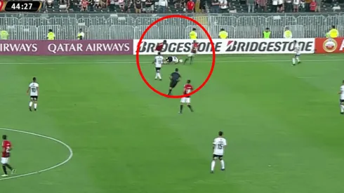 Óscar Opazo tranca con la cabeza