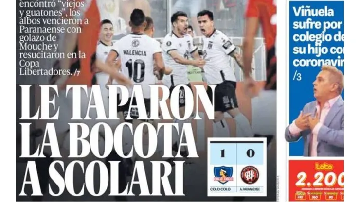 Portadas tras el triunfo de Colo Colo