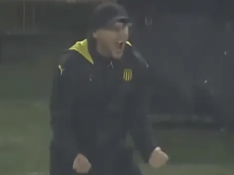 VIDEO | Diego Forlán se vuelve loco con el solitario gol de Peñarol
