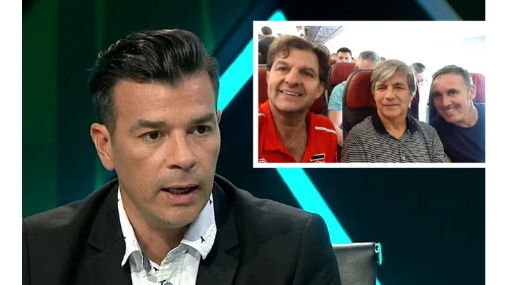 Chamagol y la foto que con el correr de los días se transformó en meme.