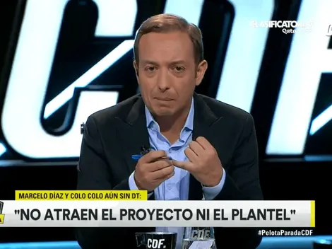 Marcelo Díaz y los rechazos para ser DT de Colo Colo: "Hoy son los despreciados de América"