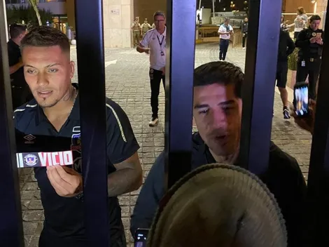 Jugadores de Colo Colo salen a compartir con hinchas en Coquimbo