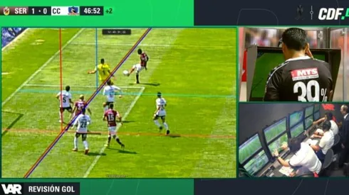 El gol anulado a La Serena