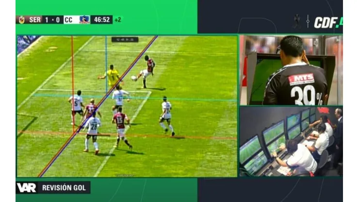 El gol anulado a La Serena