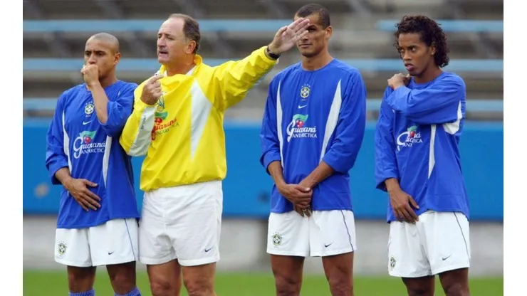 Scolari dirigió a jugadores de categoría mundial
