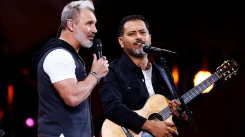 Barticciotto junto a Pedro Ruminot